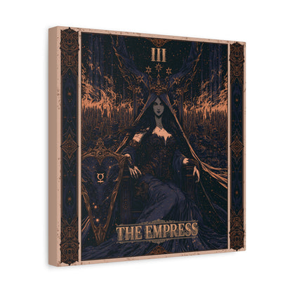 The Empress Tarot Art Canvas