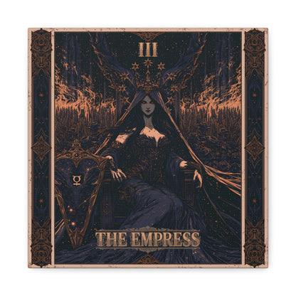 The Empress Tarot Art Canvas