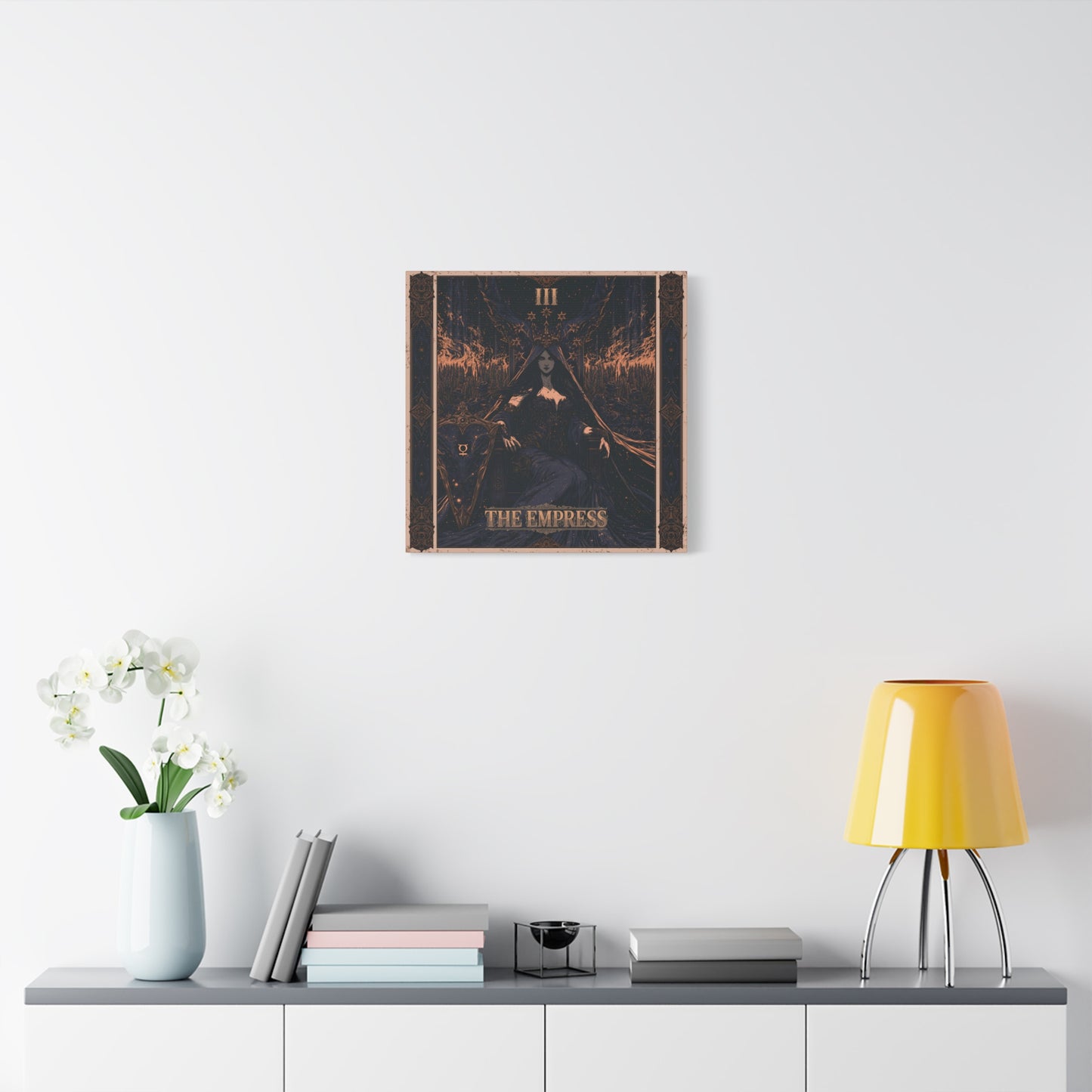 The Empress Tarot Art Canvas