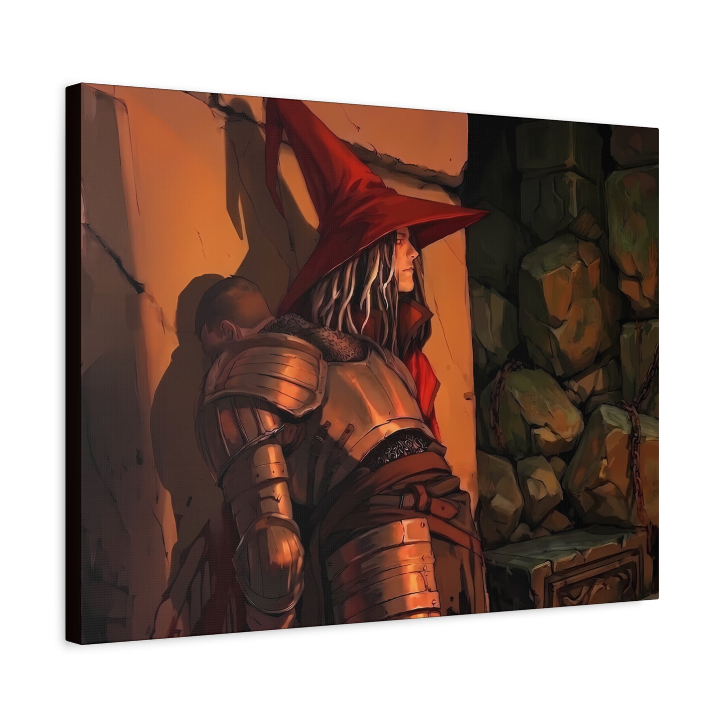 Big Slump Matte Canvas Print — "The Dungeon Carry" Raid Art