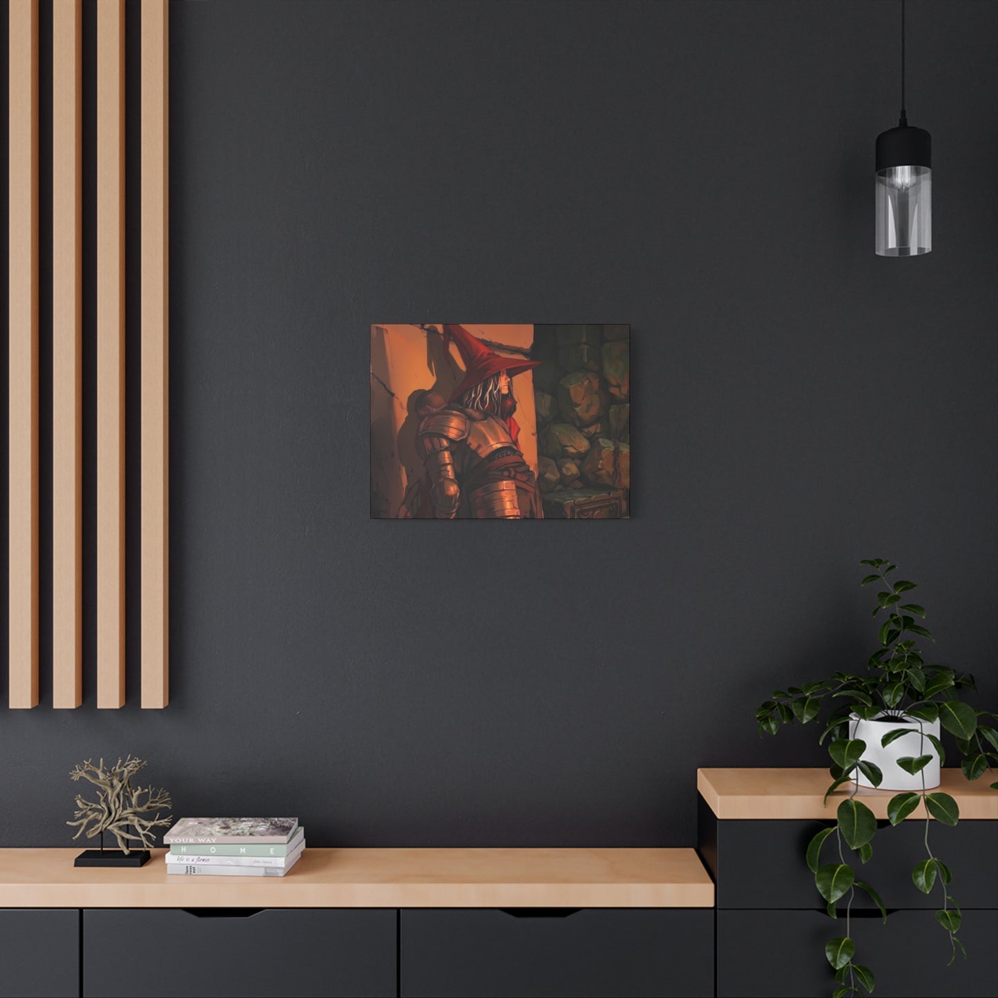 Big Slump Matte Canvas Print — "The Dungeon Carry" Raid Art