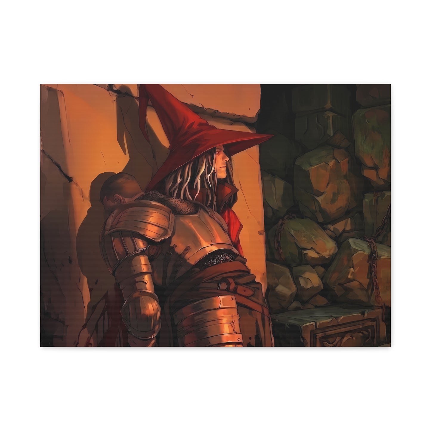 Big Slump Matte Canvas Print — "The Dungeon Carry" Raid Art