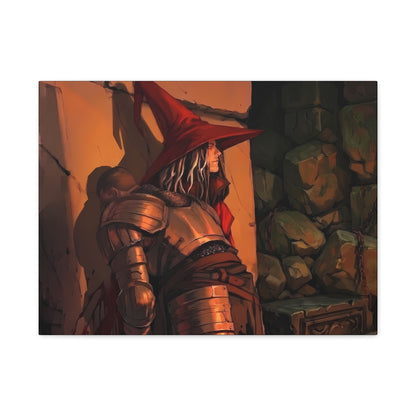 Big Slump Matte Canvas Print — "The Dungeon Carry" Raid Art