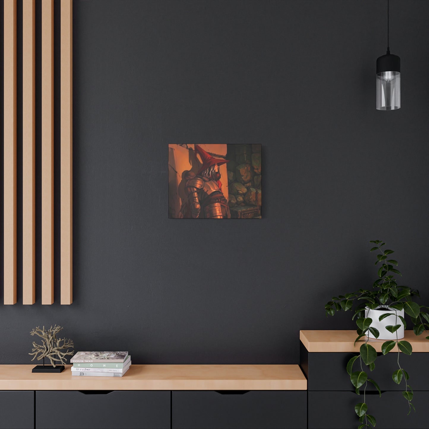 Big Slump Matte Canvas Print — "The Dungeon Carry" Raid Art