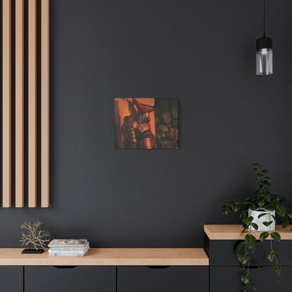 Big Slump Matte Canvas Print — "The Dungeon Carry" Raid Art