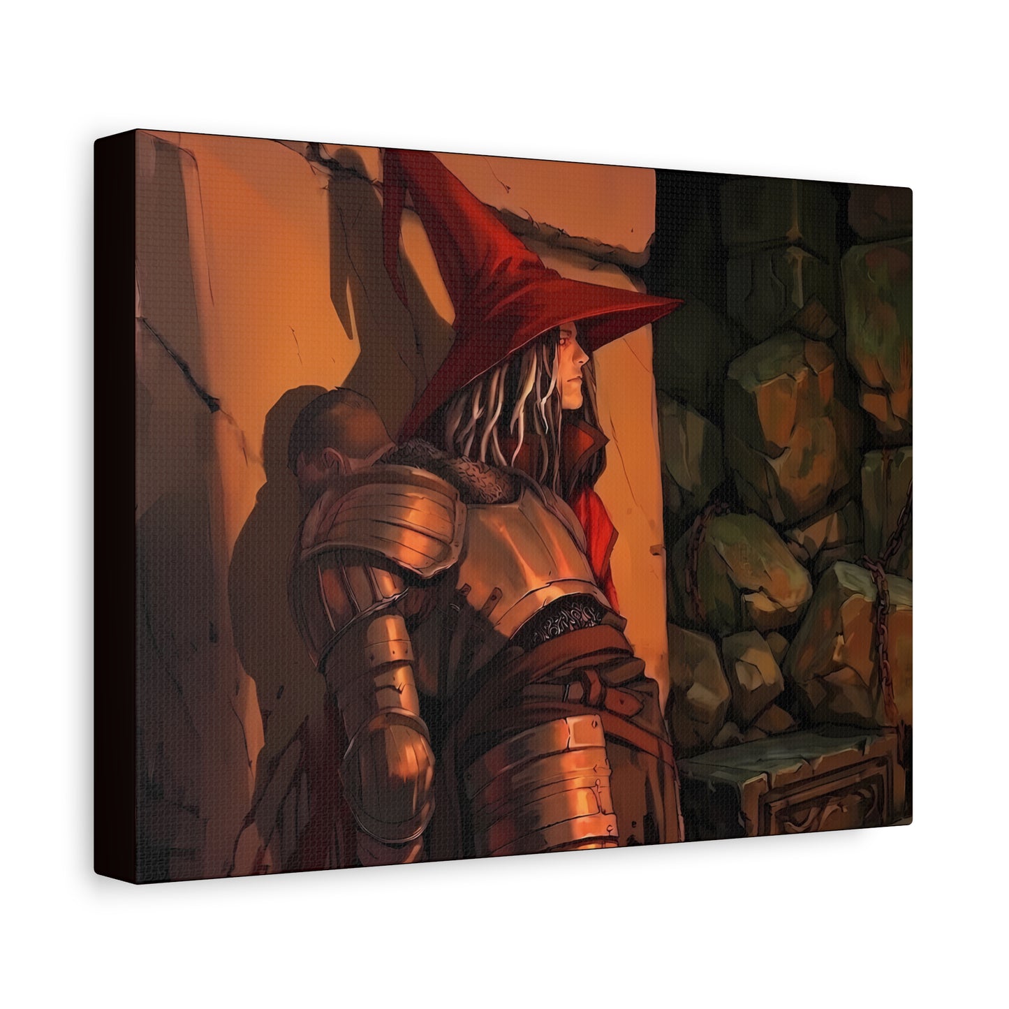 Big Slump Matte Canvas Print — "The Dungeon Carry" Raid Art