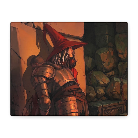 Big Slump Matte Canvas Print — "The Dungeon Carry" Raid Art