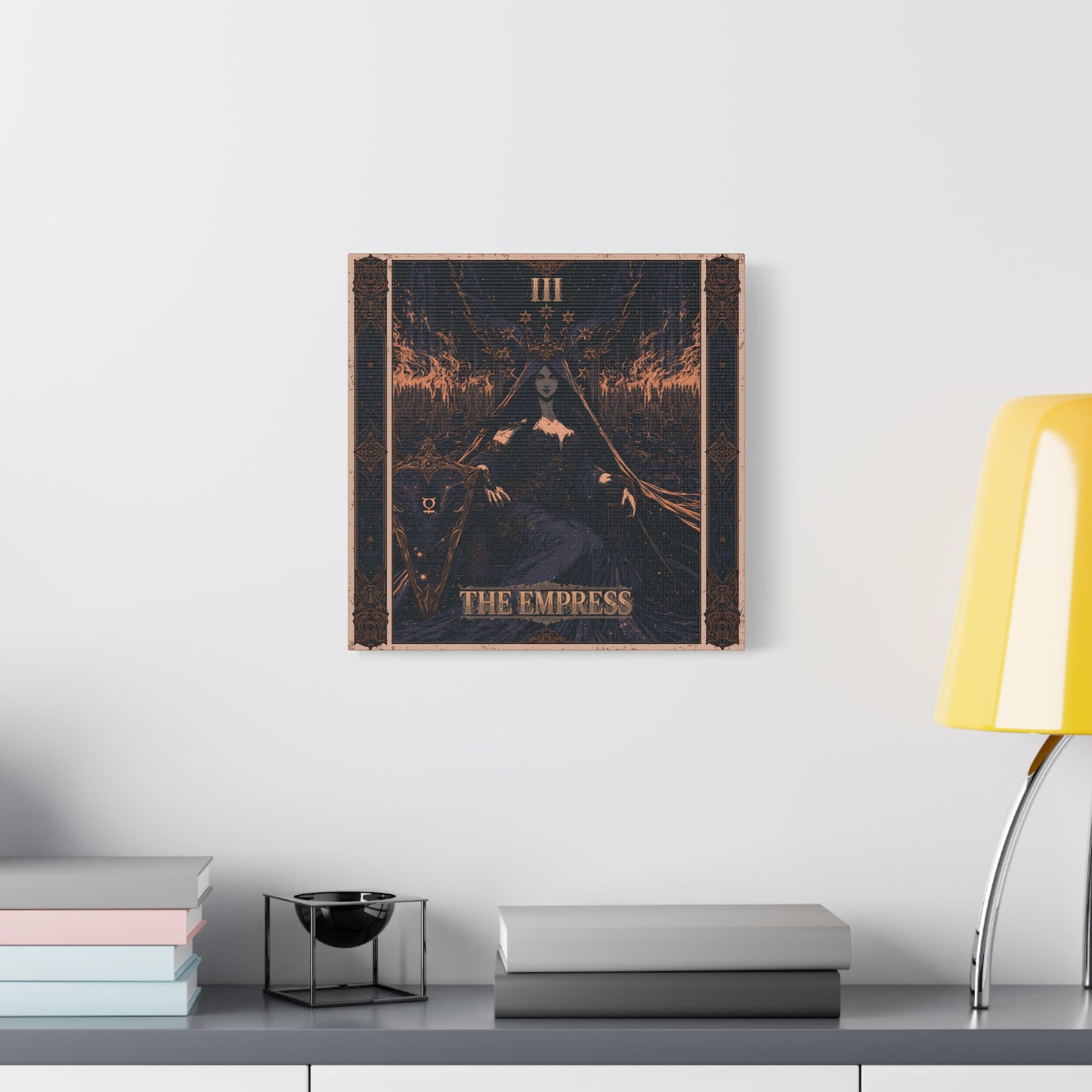 The Empress Tarot Art Canvas