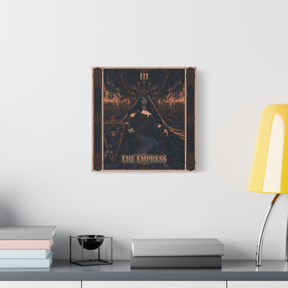 The Empress Tarot Art Canvas