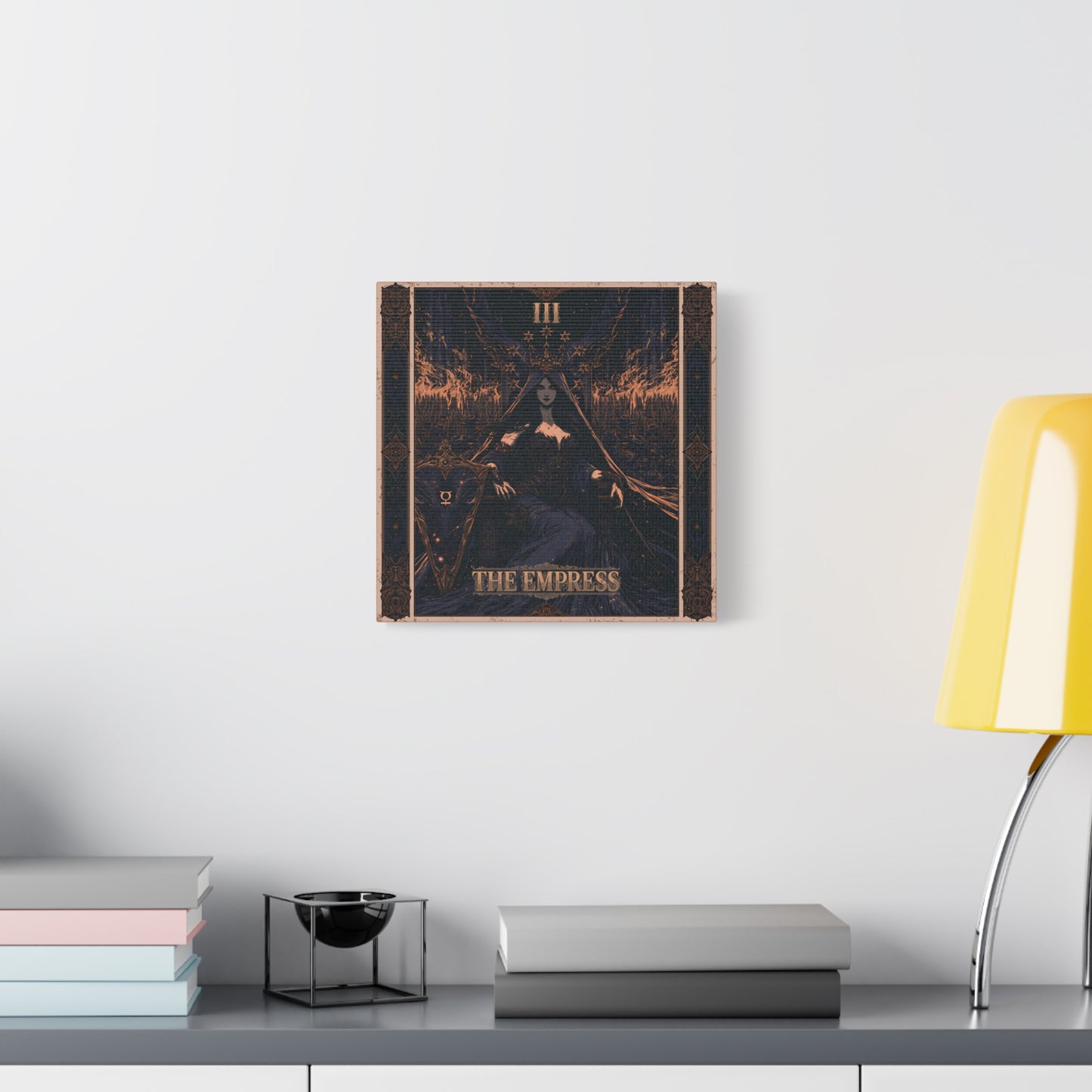 The Empress Tarot Art Canvas