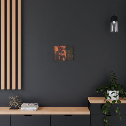 Big Slump Matte Canvas Print — "The Dungeon Carry" Raid Art